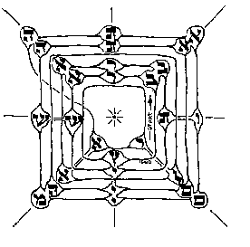 Spiral alphabet diagram